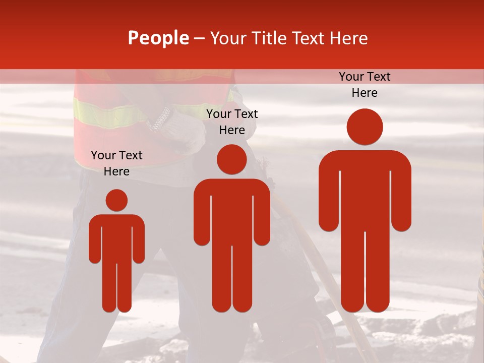 Worker Labor Hard Hat PowerPoint Template