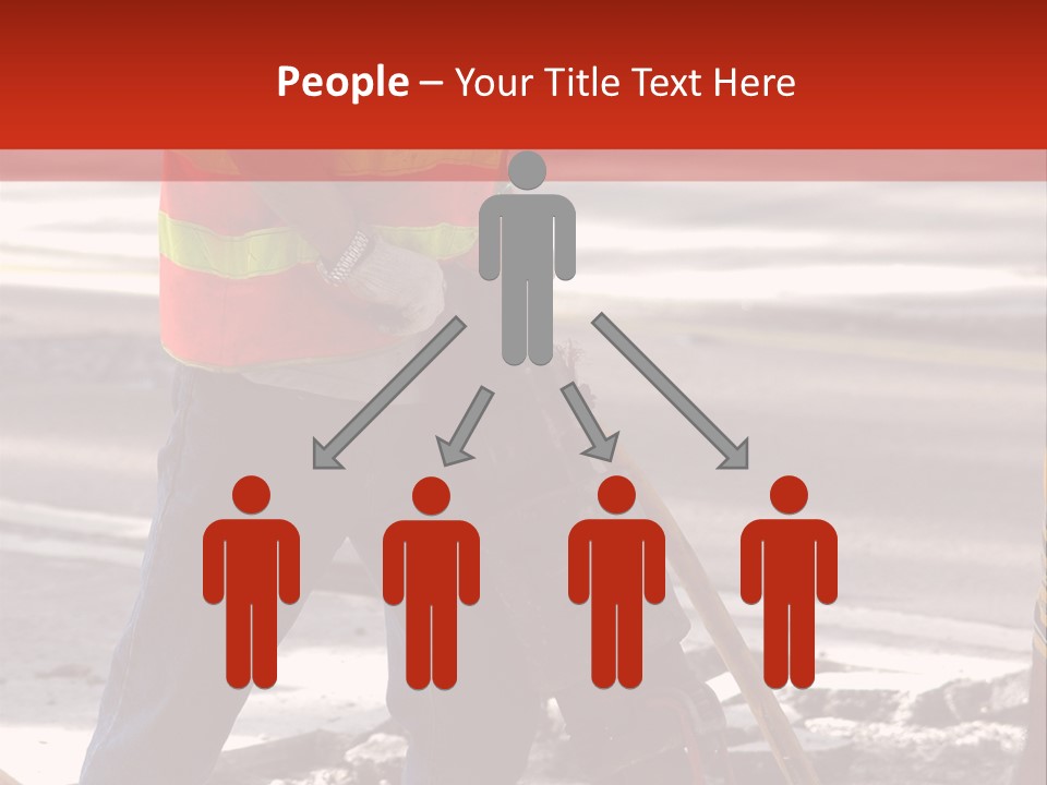 Worker Labor Hard Hat PowerPoint Template