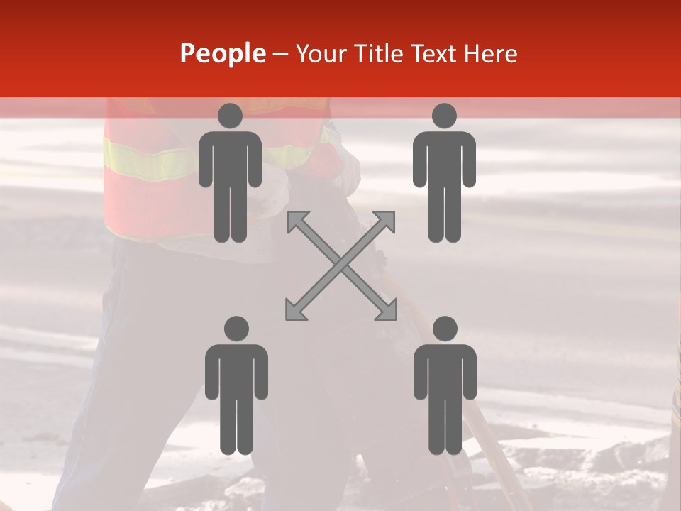Worker Labor Hard Hat PowerPoint Template