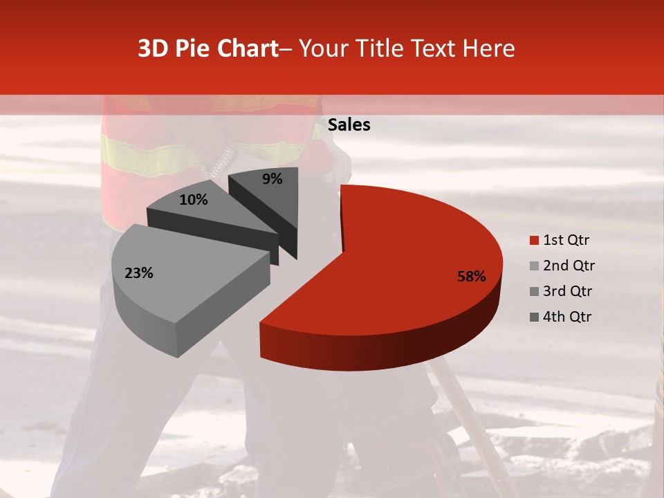 Worker Labor Hard Hat PowerPoint Template