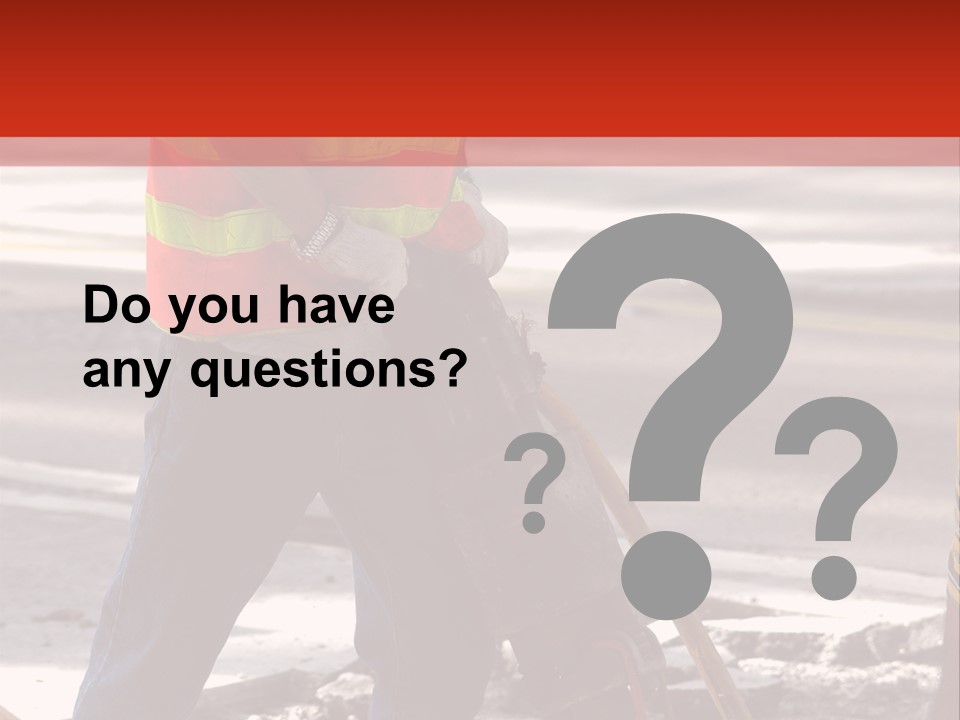 Worker Labor Hard Hat PowerPoint Template