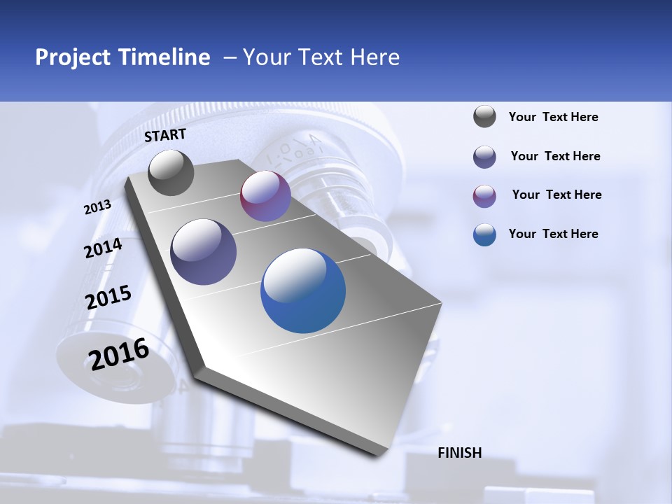 Education Scientific Fluorescent PowerPoint Template