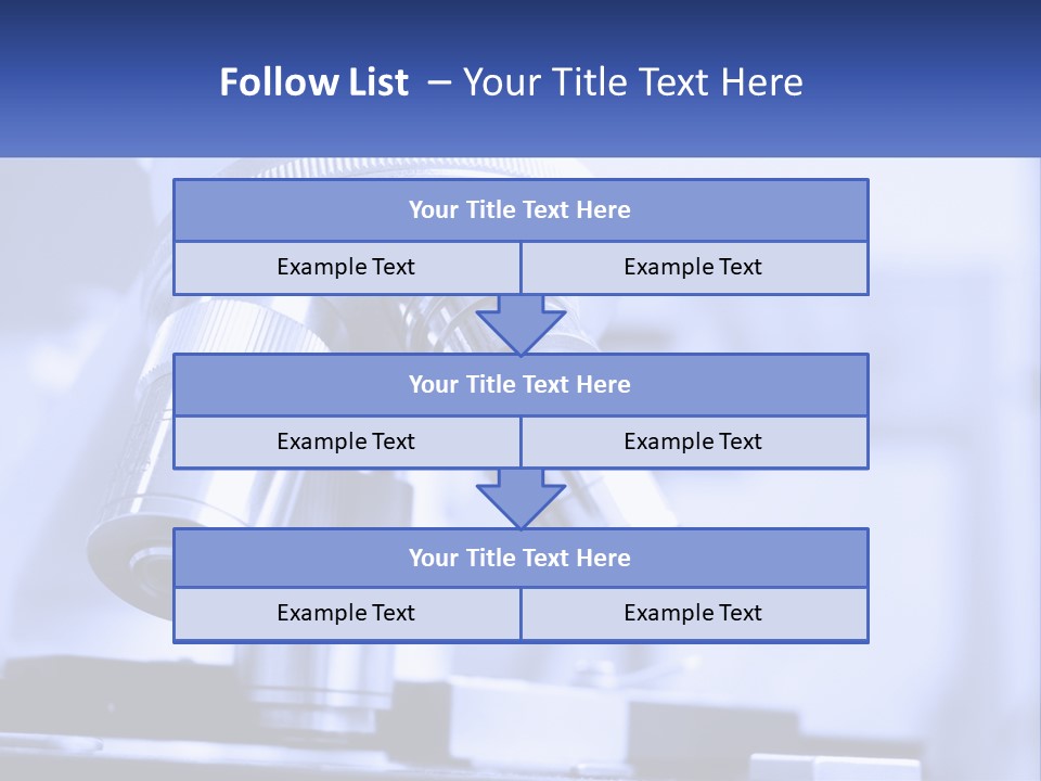 Education Scientific Fluorescent PowerPoint Template