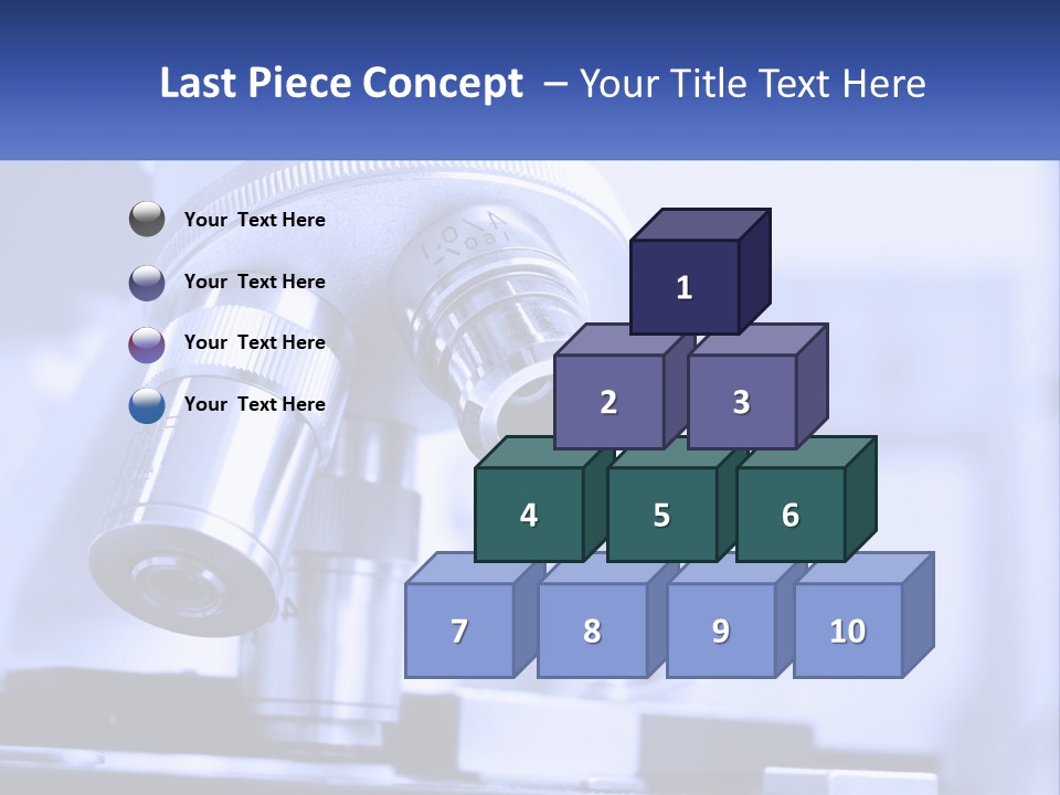 Education Scientific Fluorescent PowerPoint Template