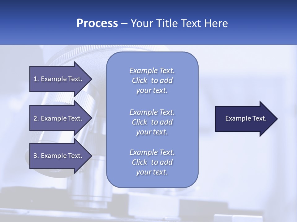 Education Scientific Fluorescent PowerPoint Template