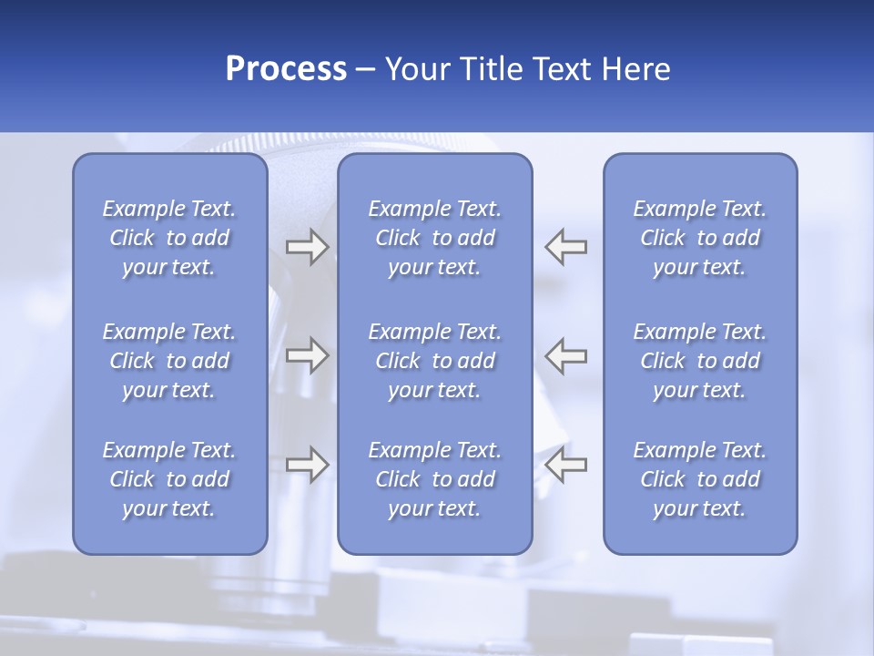Education Scientific Fluorescent PowerPoint Template