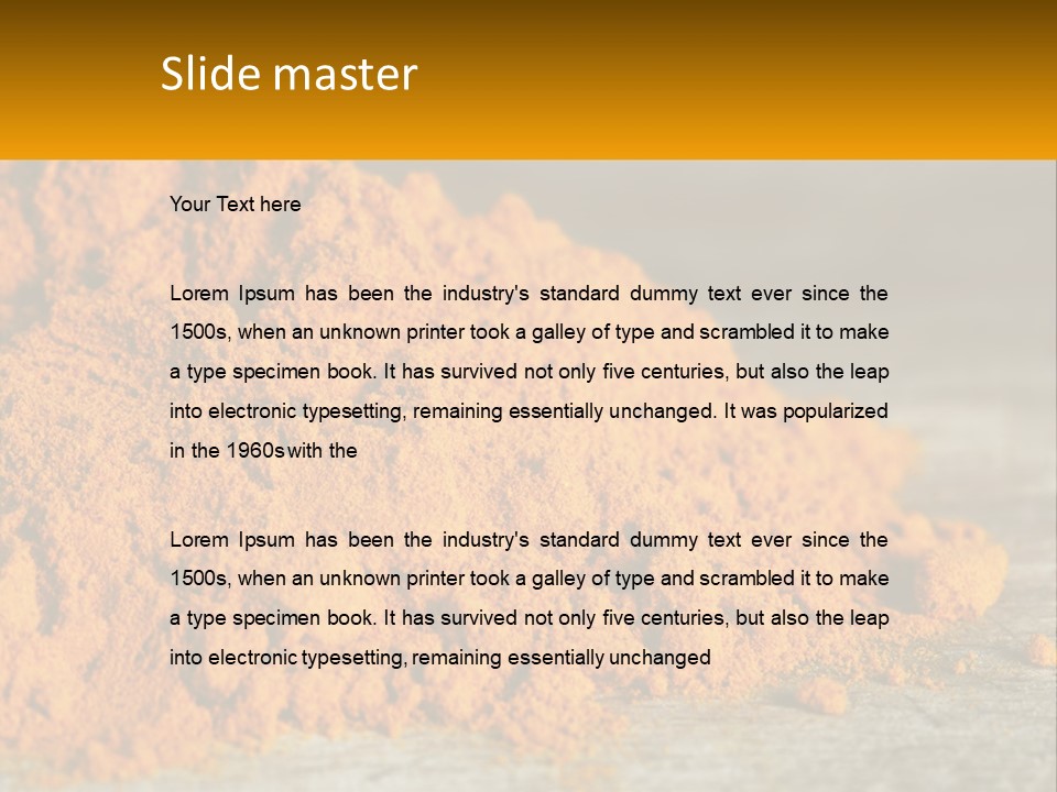 Kitchen Statement Cuisine PowerPoint Template