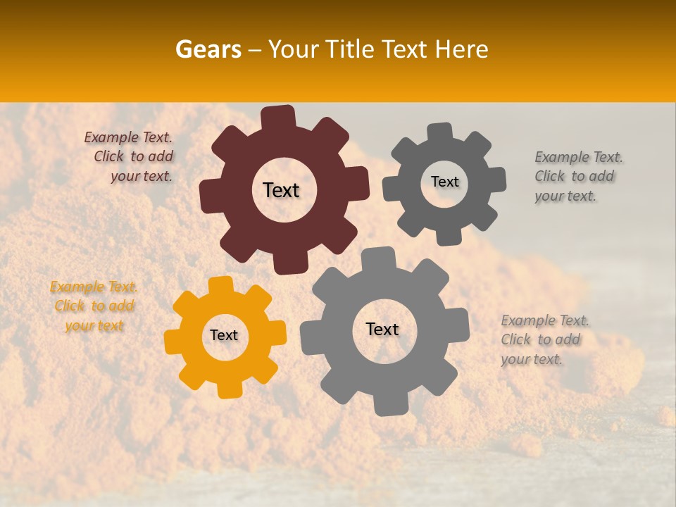 Kitchen Statement Cuisine PowerPoint Template