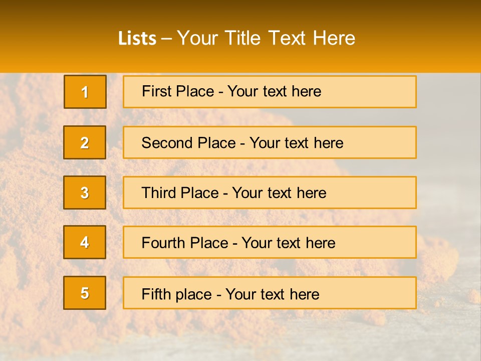 Kitchen Statement Cuisine PowerPoint Template