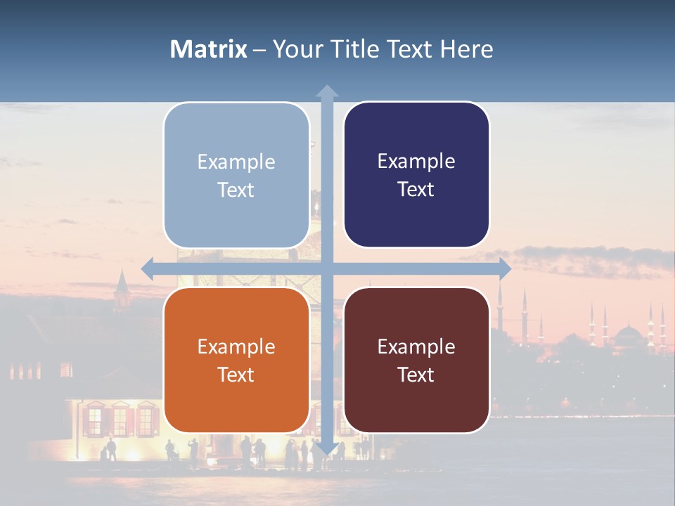 Historical Sundown Vacation PowerPoint Template