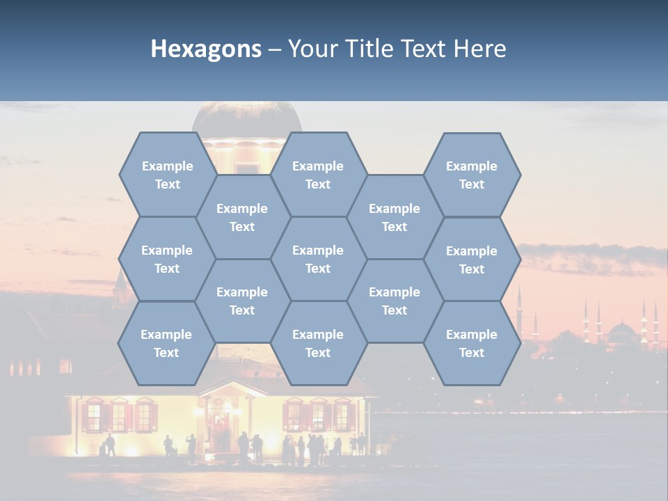 Historical Sundown Vacation PowerPoint Template