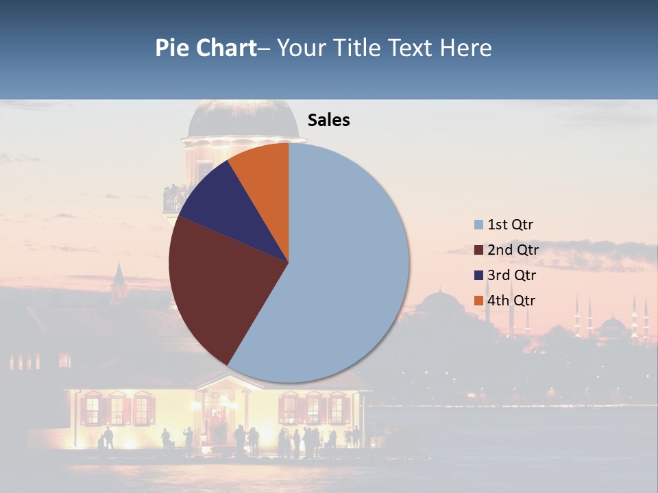 Historical Sundown Vacation PowerPoint Template