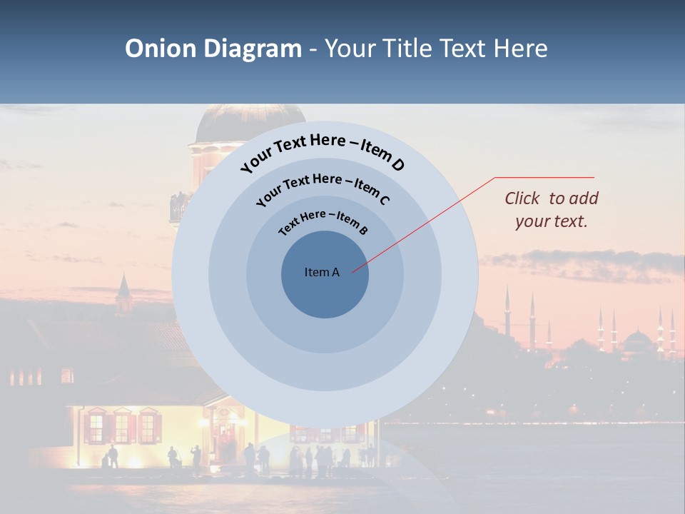 Historical Sundown Vacation PowerPoint Template