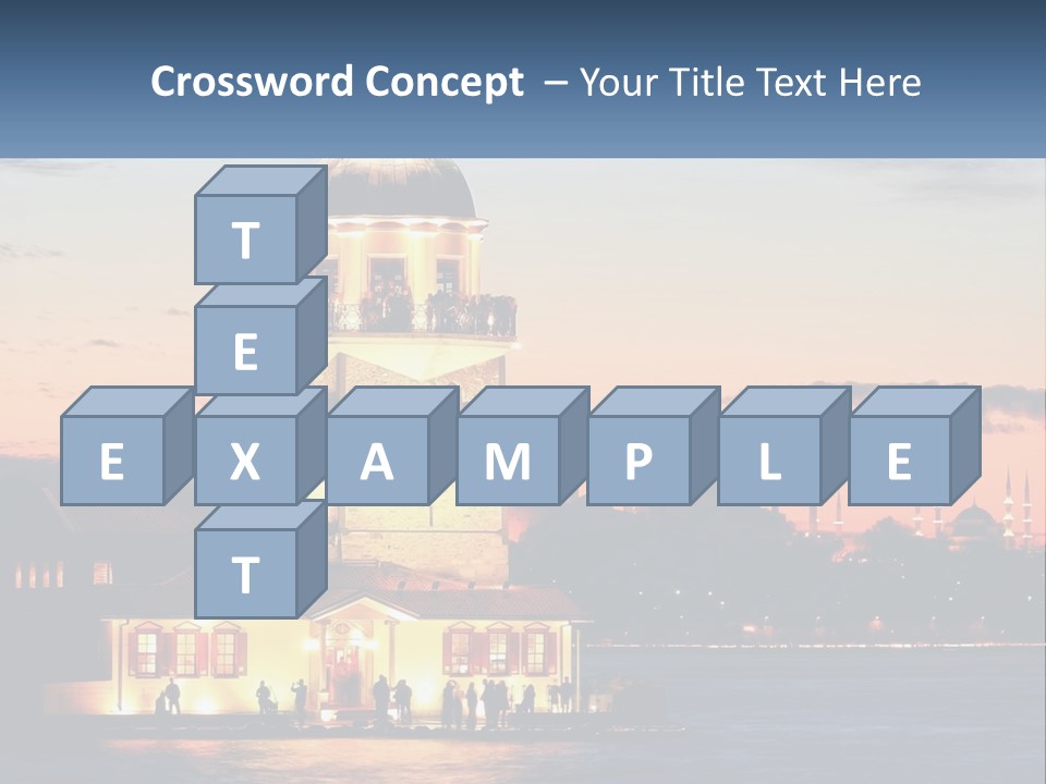 Historical Sundown Vacation PowerPoint Template