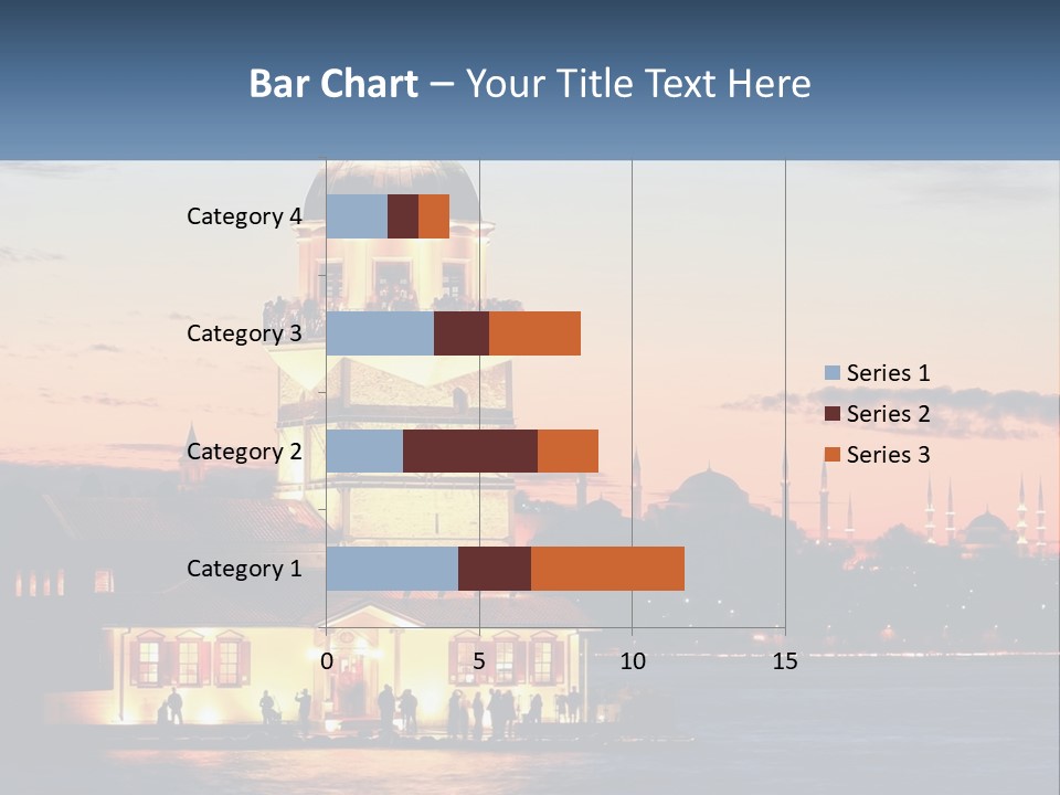 Historical Sundown Vacation PowerPoint Template