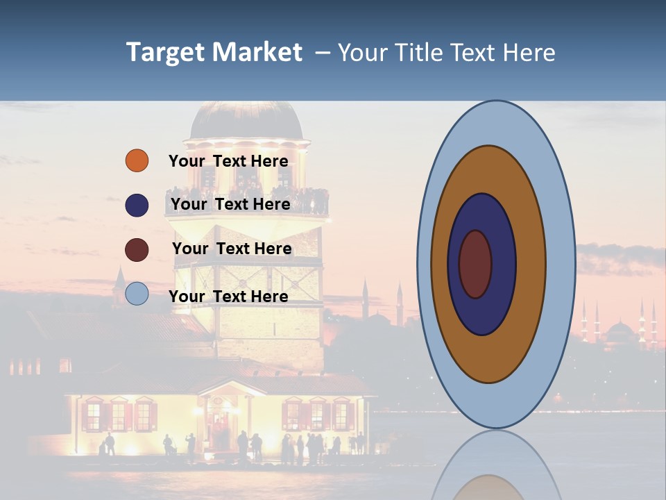 Historical Sundown Vacation PowerPoint Template