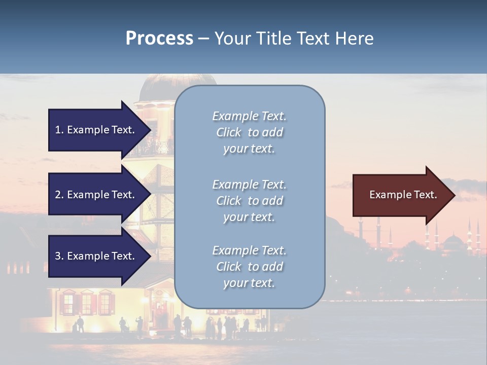Historical Sundown Vacation PowerPoint Template