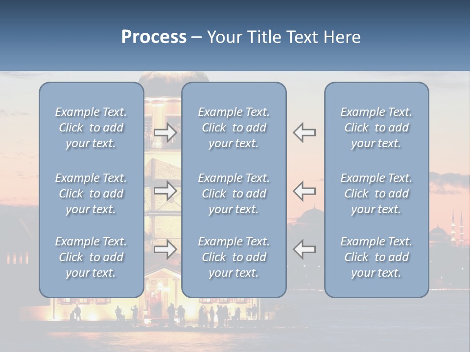 Historical Sundown Vacation PowerPoint Template