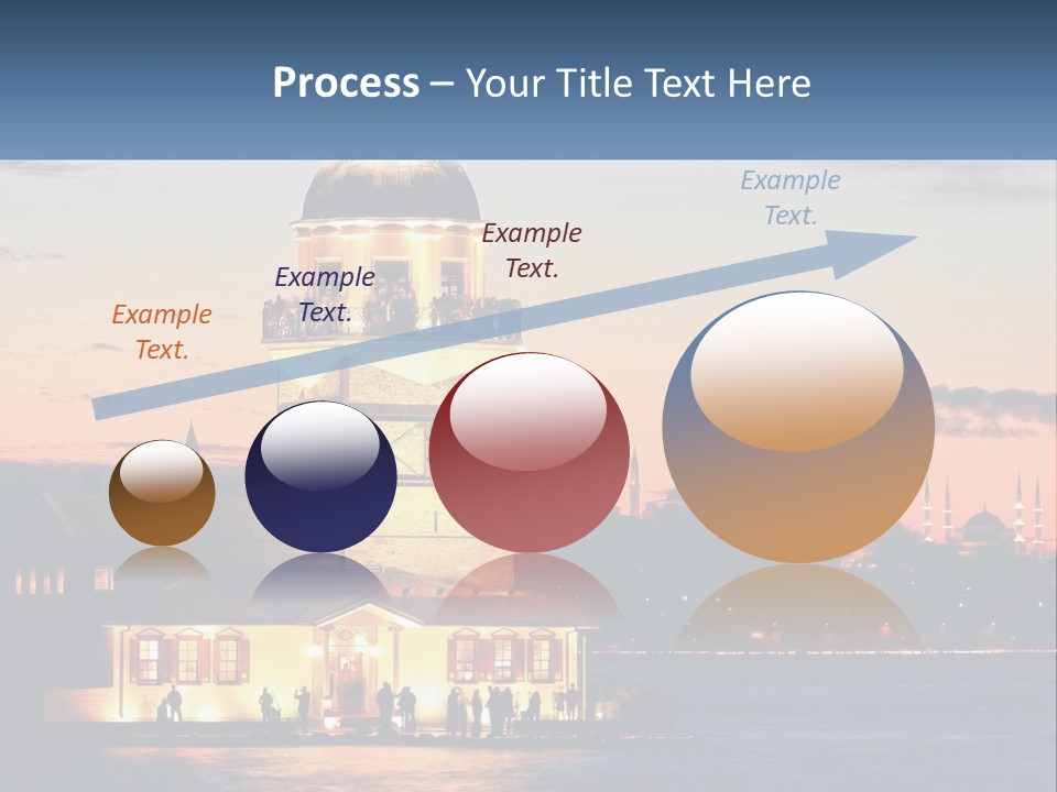 Historical Sundown Vacation PowerPoint Template