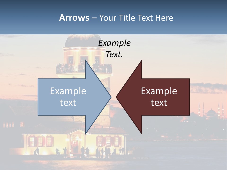Historical Sundown Vacation PowerPoint Template