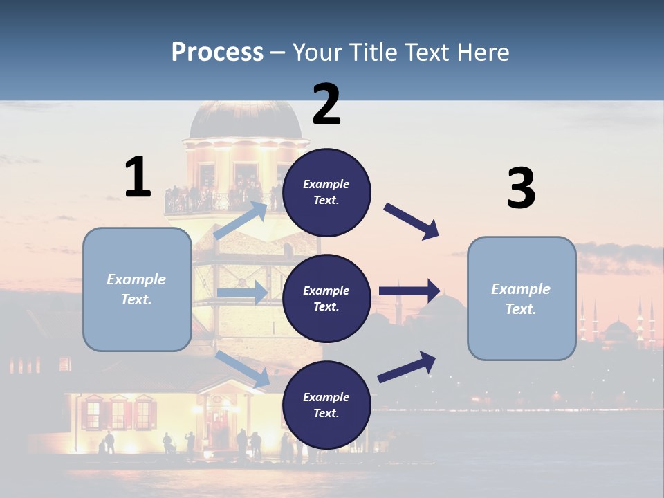 Historical Sundown Vacation PowerPoint Template