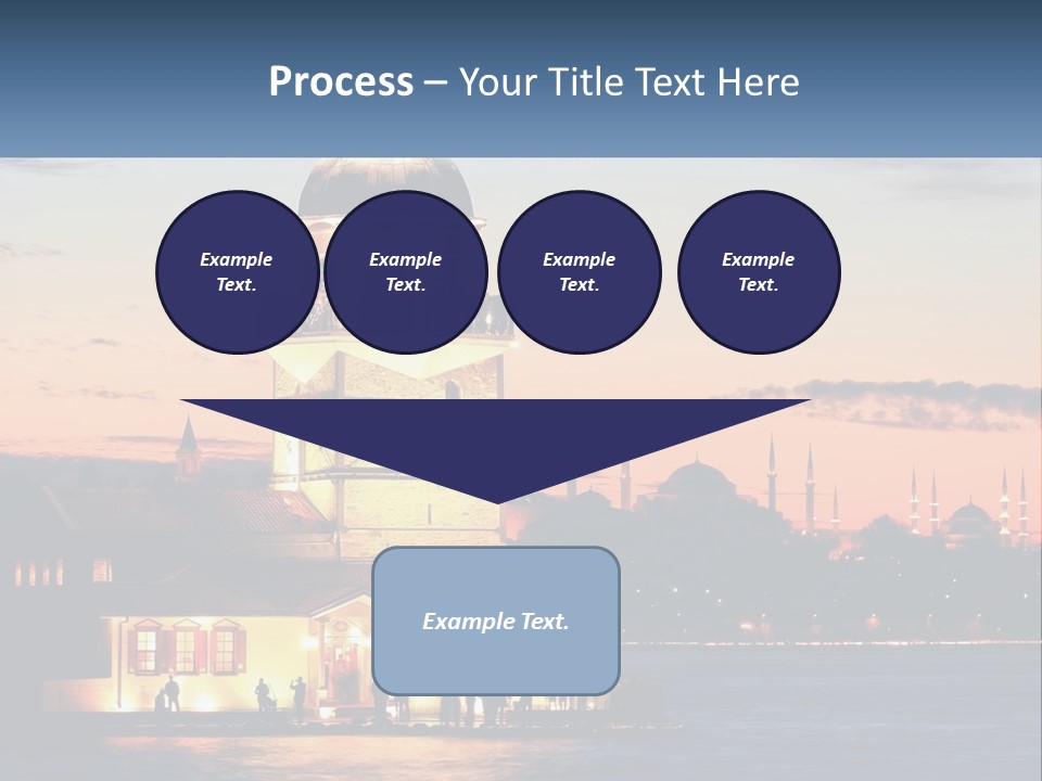Historical Sundown Vacation PowerPoint Template