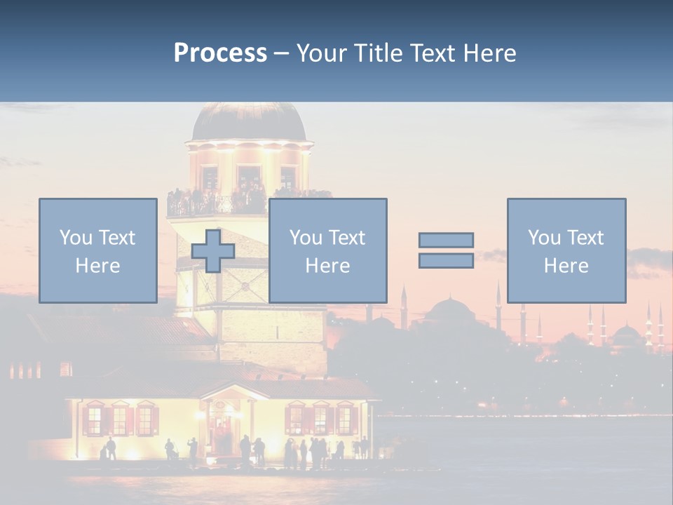 Historical Sundown Vacation PowerPoint Template