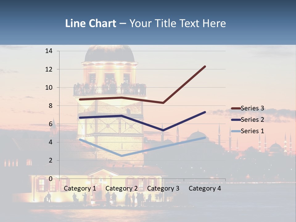 Historical Sundown Vacation PowerPoint Template