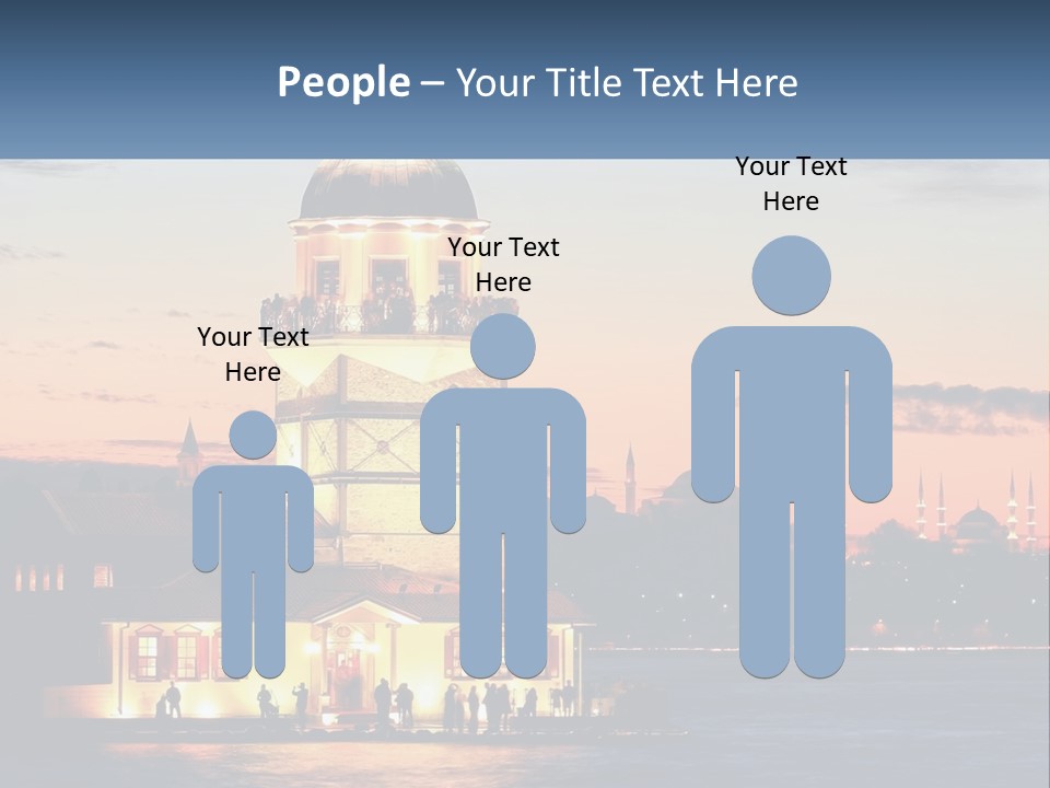 Historical Sundown Vacation PowerPoint Template