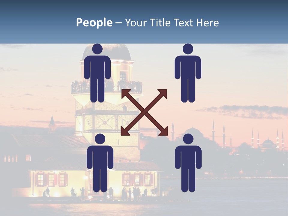 Historical Sundown Vacation PowerPoint Template