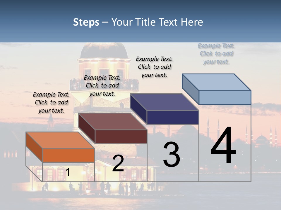 Historical Sundown Vacation PowerPoint Template