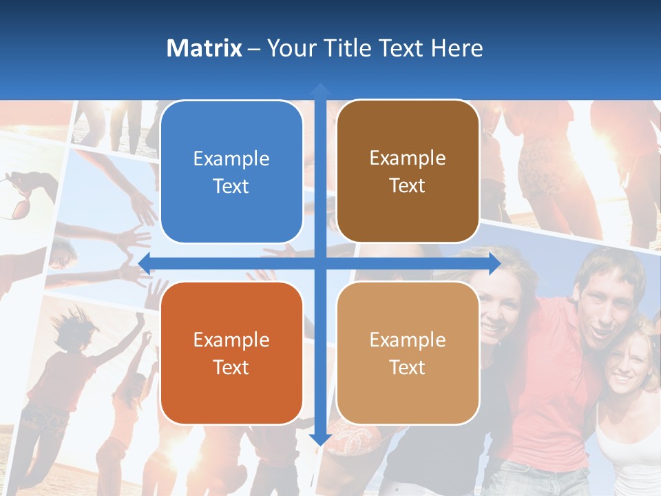 Friendship Beautiful Festival PowerPoint Template