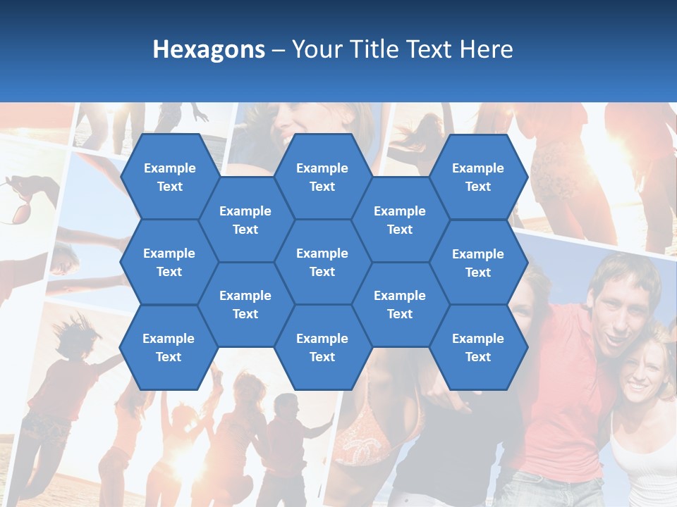 Friendship Beautiful Festival PowerPoint Template