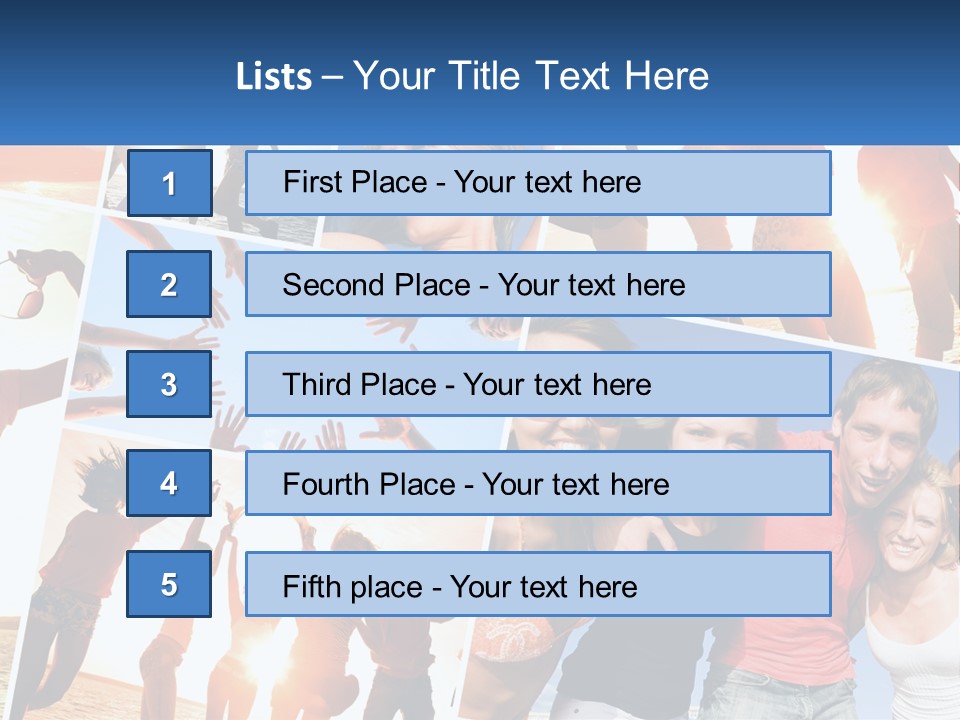 Friendship Beautiful Festival PowerPoint Template