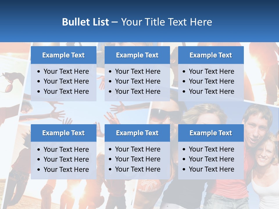 Friendship Beautiful Festival PowerPoint Template