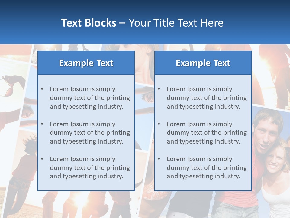 Friendship Beautiful Festival PowerPoint Template