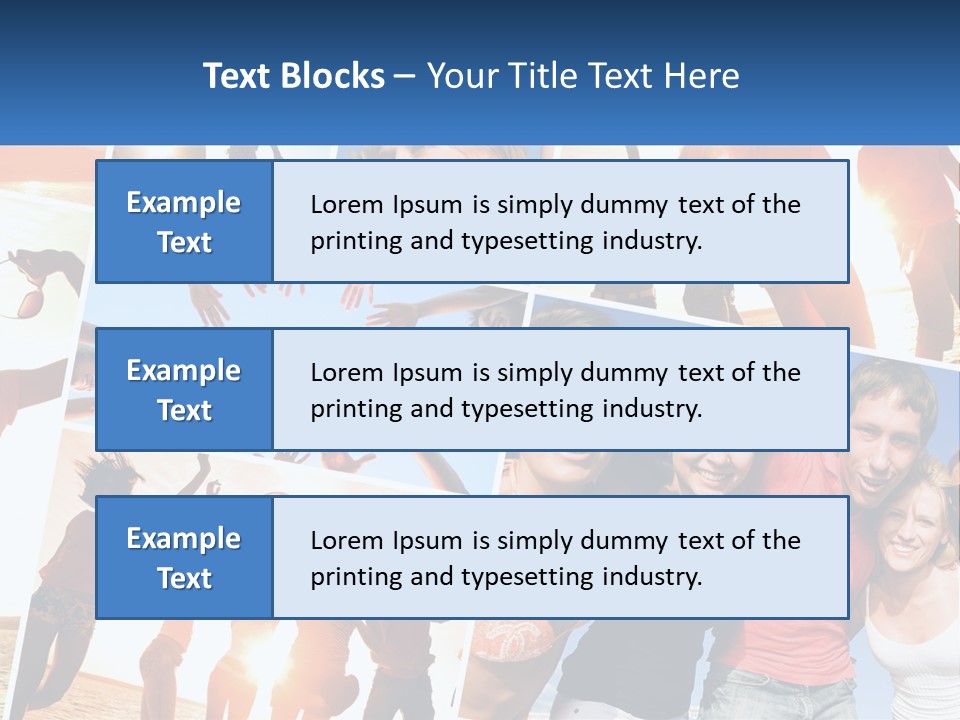 Friendship Beautiful Festival PowerPoint Template