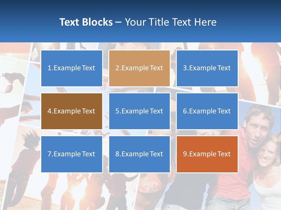 Friendship Beautiful Festival PowerPoint Template