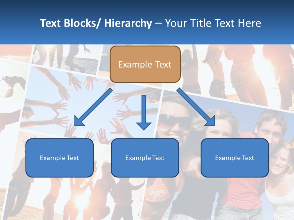 Friendship Beautiful Festival PowerPoint Template