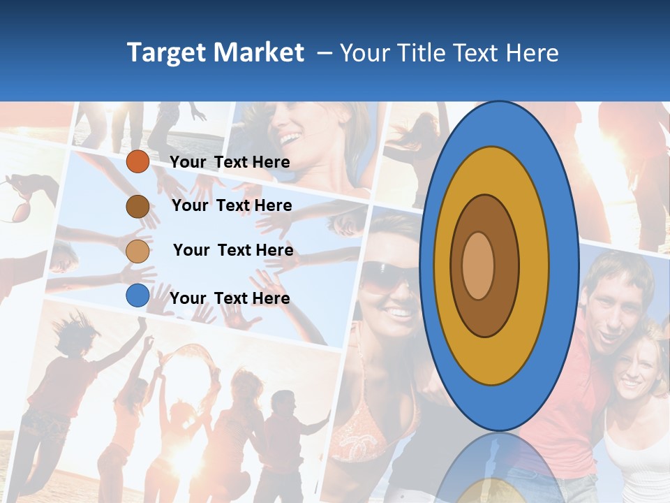 Friendship Beautiful Festival PowerPoint Template