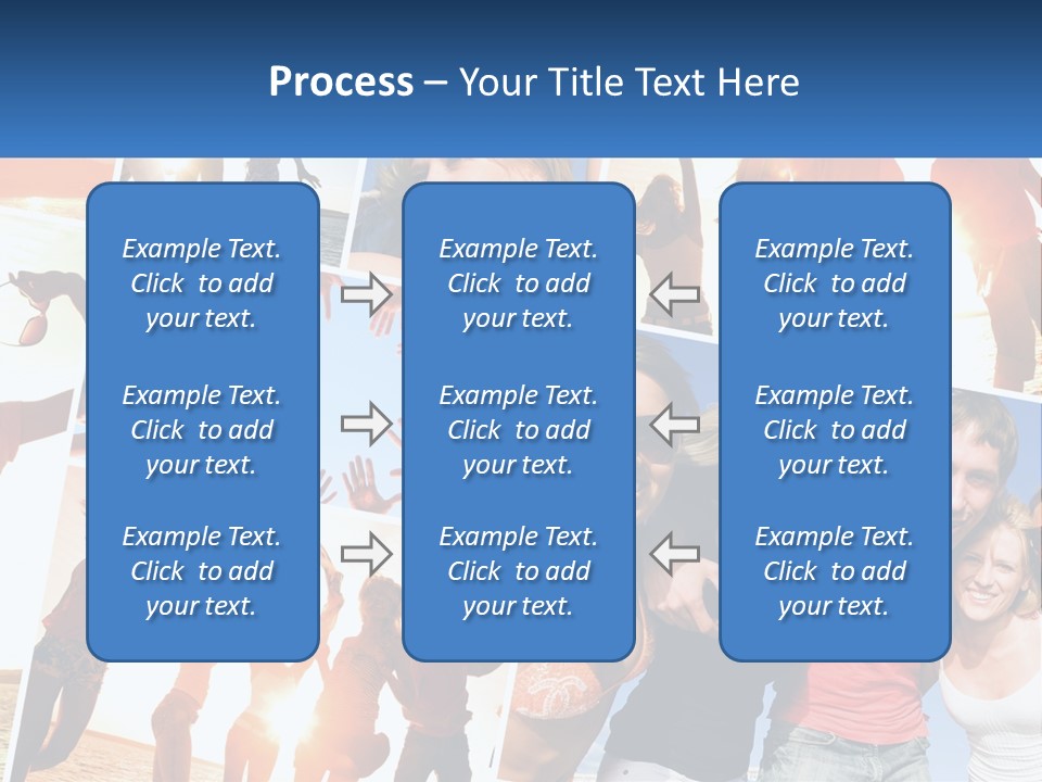 Friendship Beautiful Festival PowerPoint Template