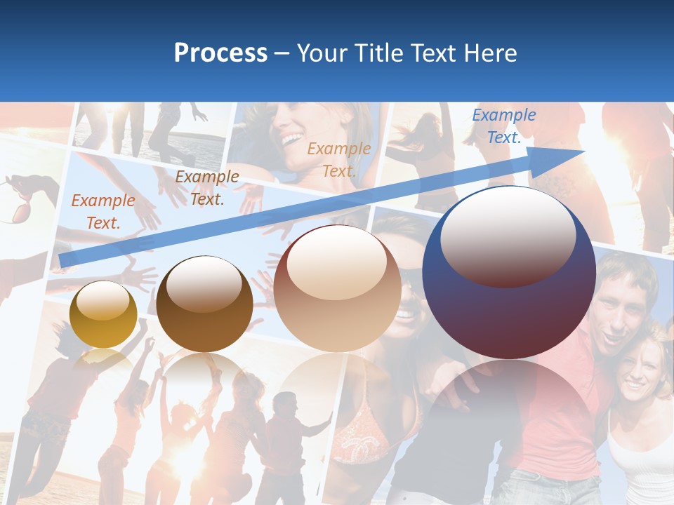 Friendship Beautiful Festival PowerPoint Template