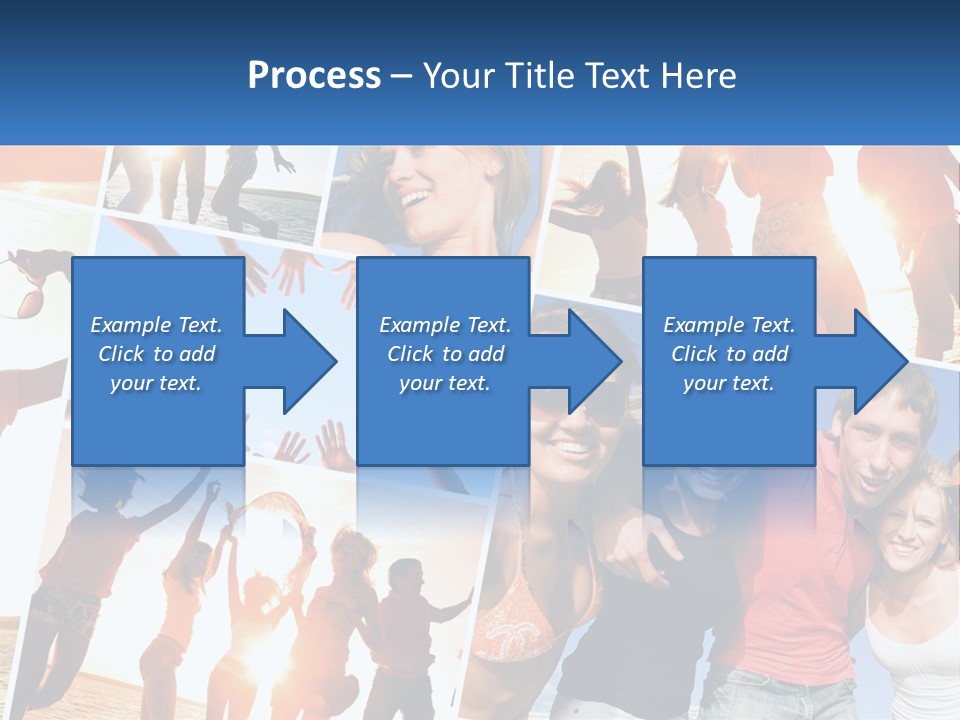 Friendship Beautiful Festival PowerPoint Template