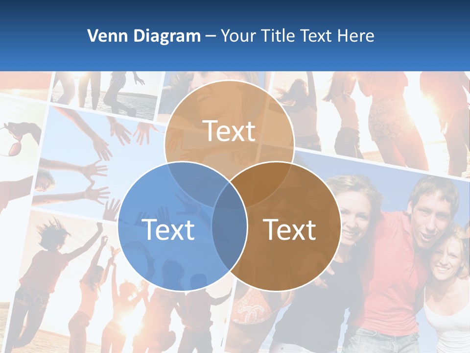 Friendship Beautiful Festival PowerPoint Template