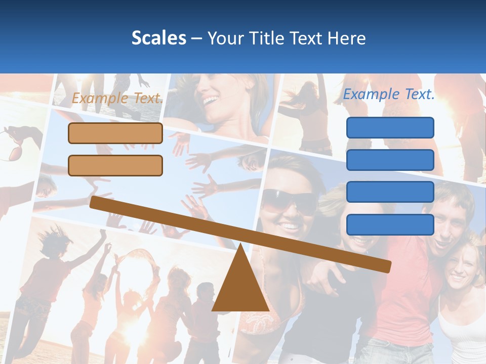 Friendship Beautiful Festival PowerPoint Template