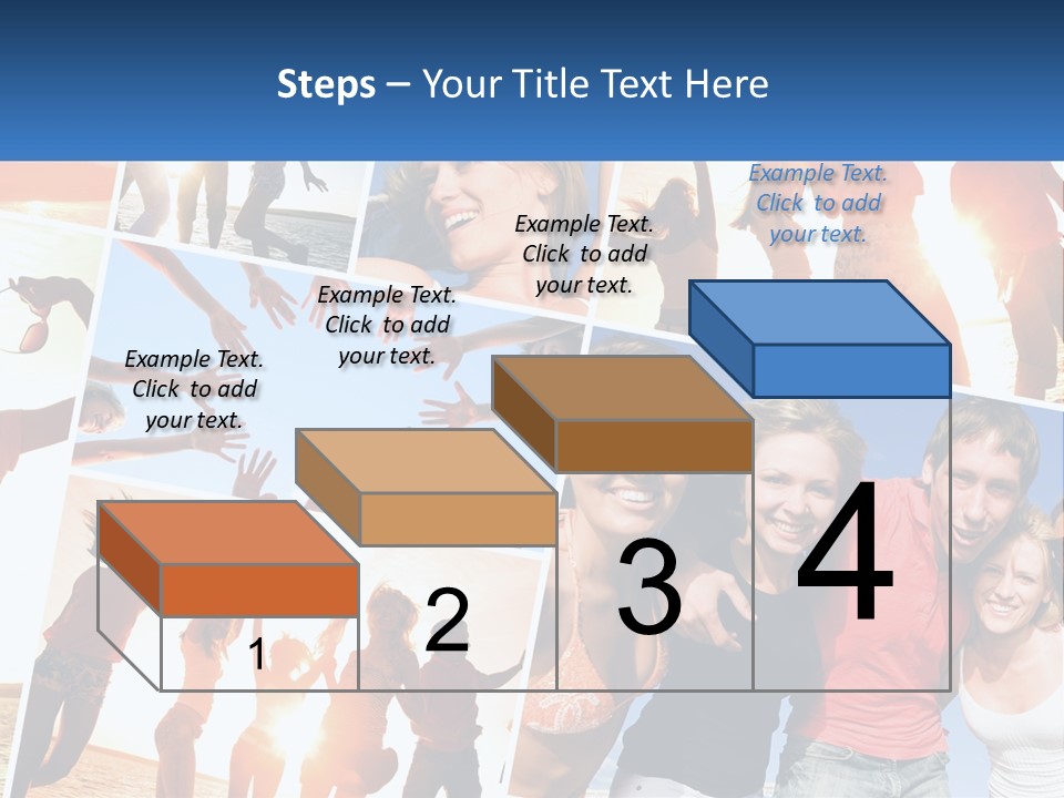 Friendship Beautiful Festival PowerPoint Template