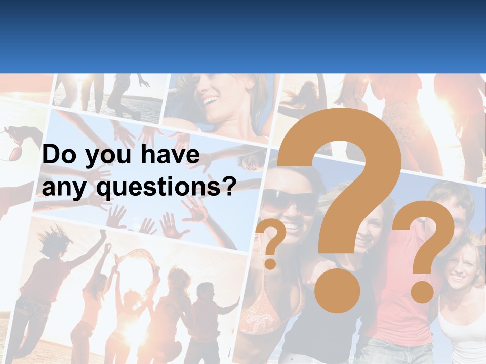 Friendship Beautiful Festival PowerPoint Template