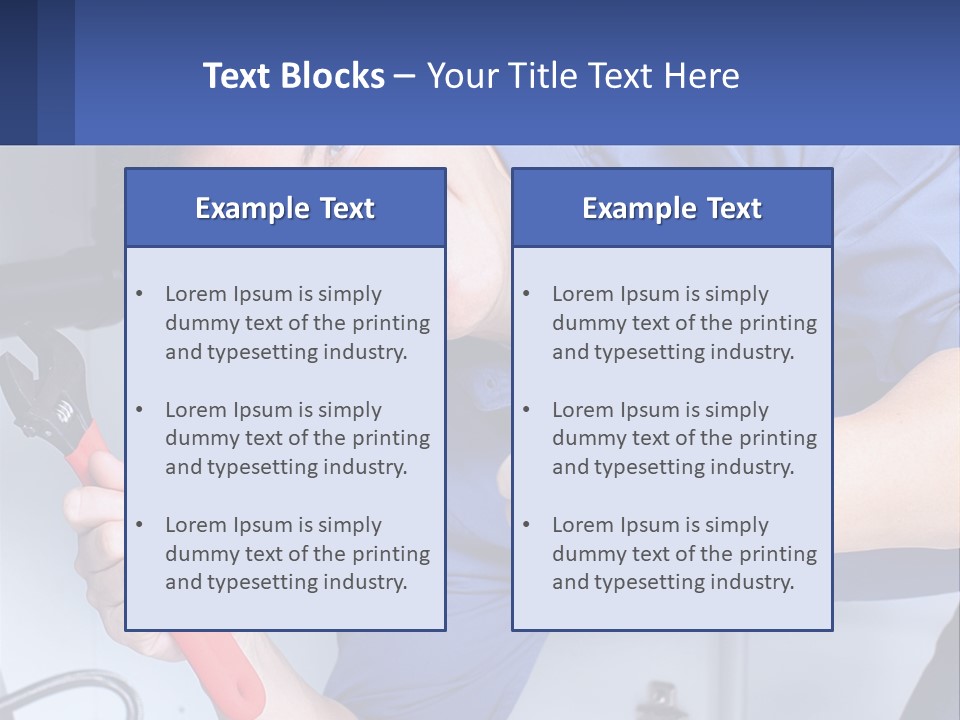 Builder Construction Sanitation PowerPoint Template