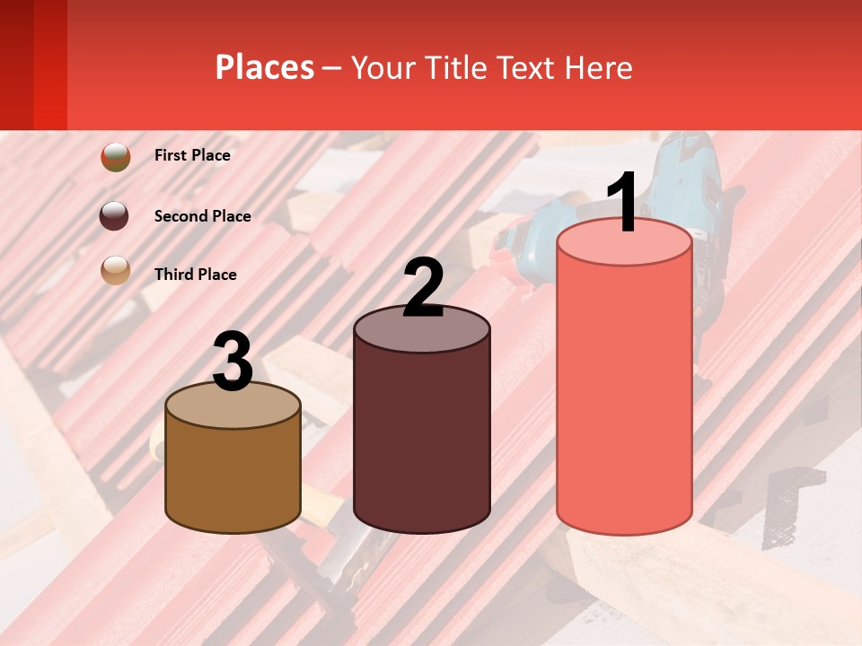 Red Assembly Clay PowerPoint Template
