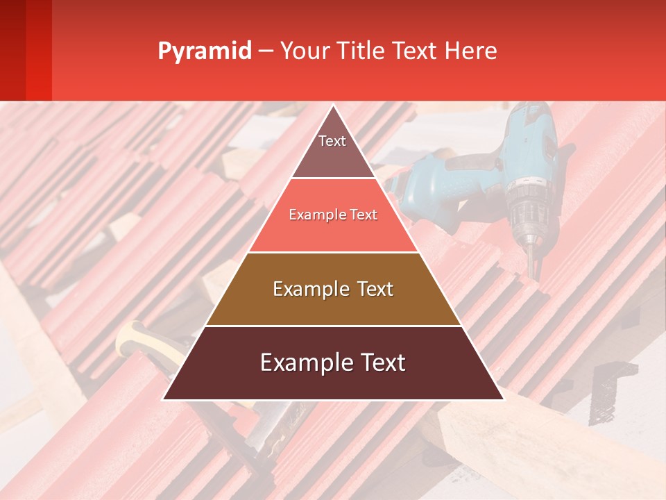 Red Assembly Clay PowerPoint Template
